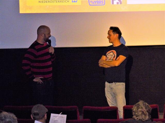 Vizebürgermeister Armin Bahr und Andreas Kössl