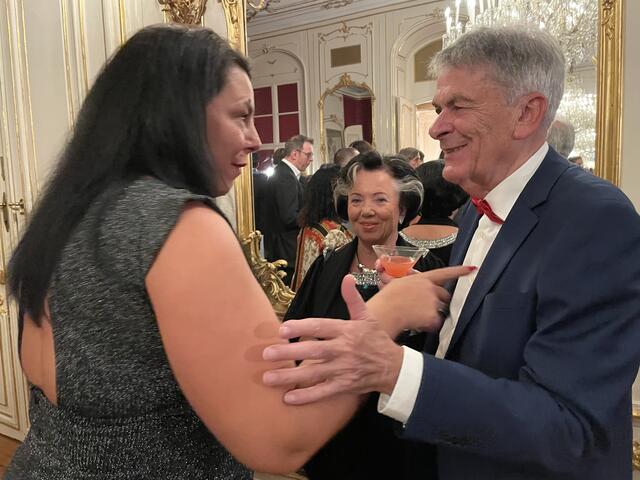 Zur Begrüßung wurden Cocktails gereicht. | Foto: Kautzky