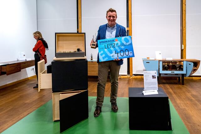 Michael Ebner holte sich Platz drei bei den LignoramAwards. | Foto: Helmut Laufenböck