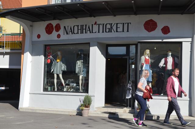 "Nachhaltigkeit" kommt einer edlen Boutique gleich