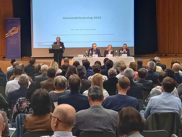 Gemeindefinanztag 2022 in Oberösterreich fand im Kusz in Hörsching statt. | Foto: Marktgemeinde Hörsching