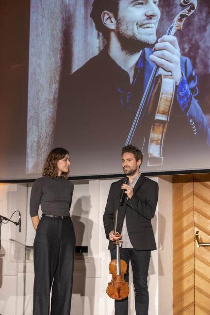 Sarah Zechner, Sängerin und Musicaldarstellerin (Wien) mit Benjamin Herzl | Foto: Kunsthilfe Salzburg / Kolarik