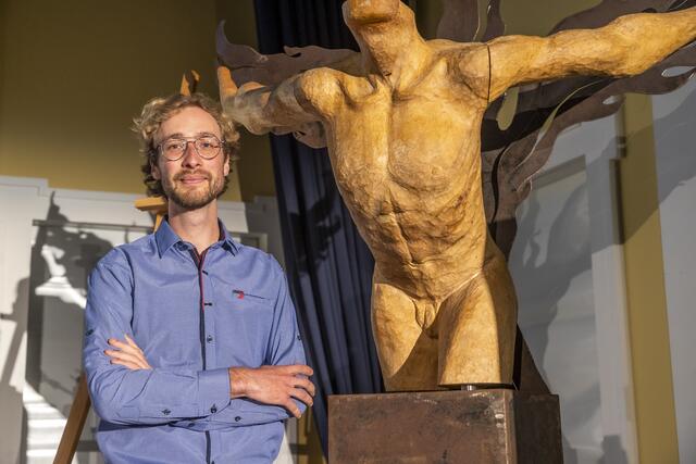 Felix Igler, Bildhauer (Faistenau/Flachgau) | Foto: Kunsthilfe Salzburg / Kolarik