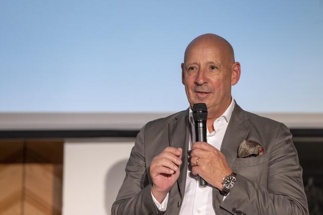 Kunst braucht Förderer: Hermann Wonnebauer, Vorstandsvorsitzender der Züricher Kantonalbank Austria AG | Foto: Kunsthilfe Salzburg / Kolarik