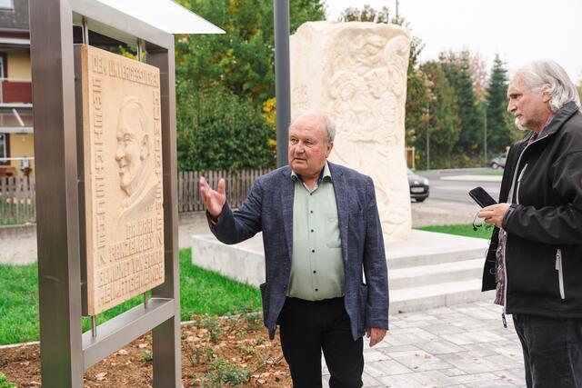 Eine Hommage an den Humoristen Karl Panzenbeck, ein gebürtiger Langenwang. | Foto: Ekatarina Paller