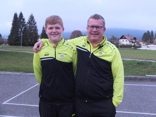 Florian und Manfred Gruber sind Duo-Cupsieger 2022. | Foto: privat