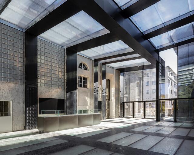 Das neue Foyergebäude vom Mozarteum  | Foto: Andrew Phelps