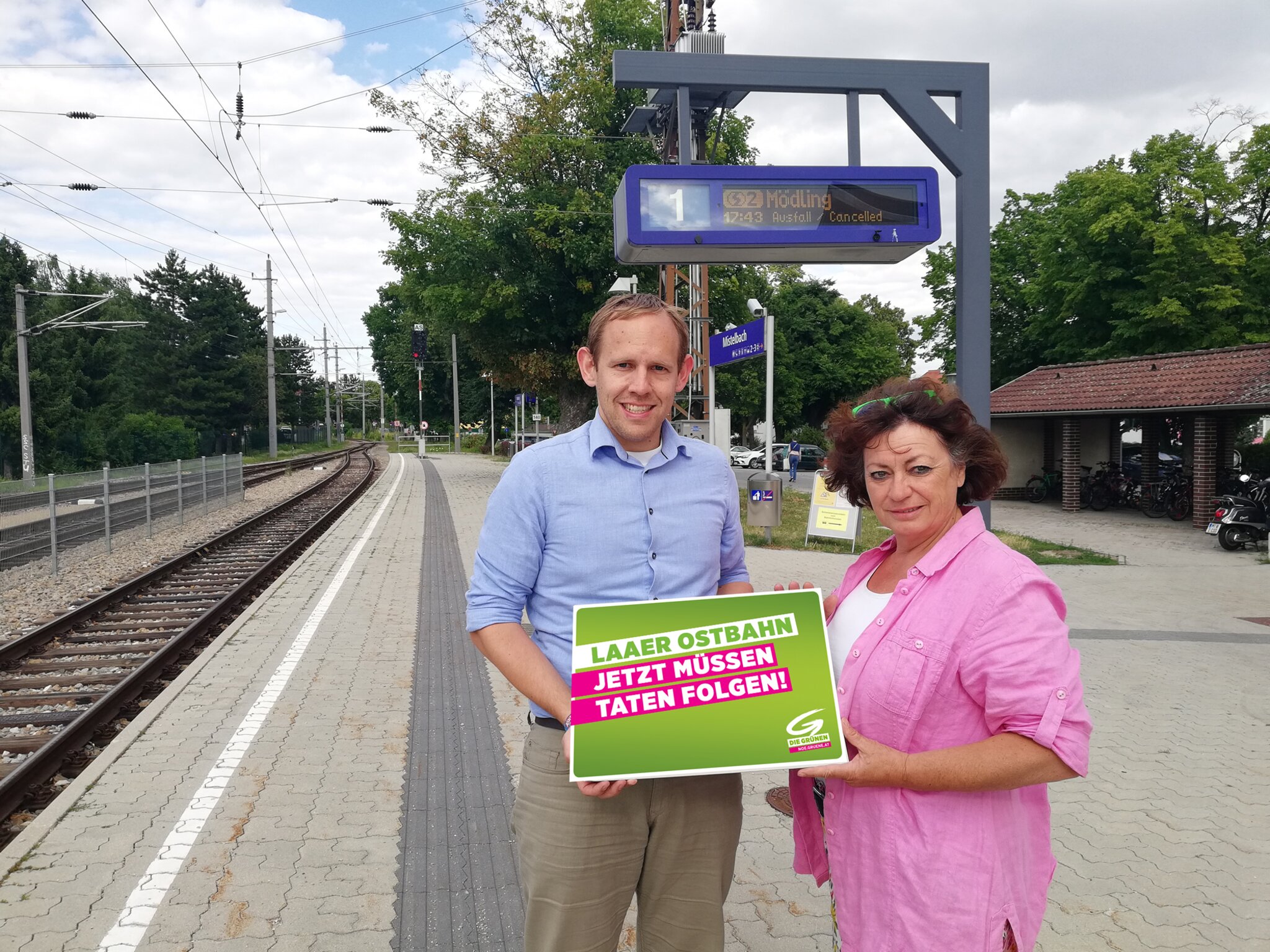 Öffentlicher Verkehr Ausbau der Laaer Ostbahn im Landtag bestätigt
