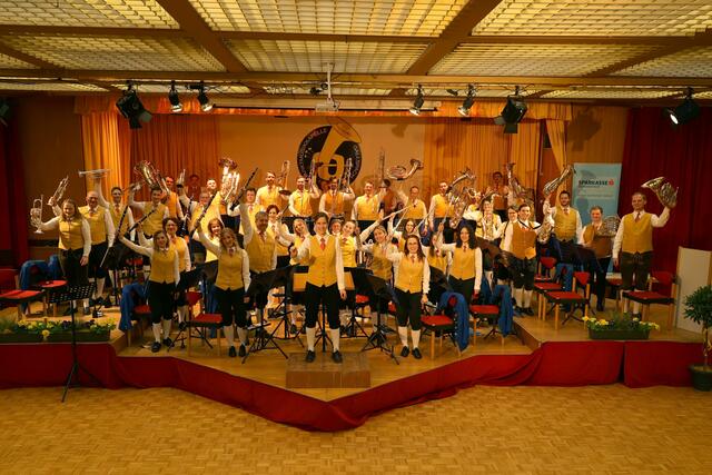 Marktmusikkapelle Gallspach beim Jubiläumskonzert 2022 | Foto: W.Maisriemler