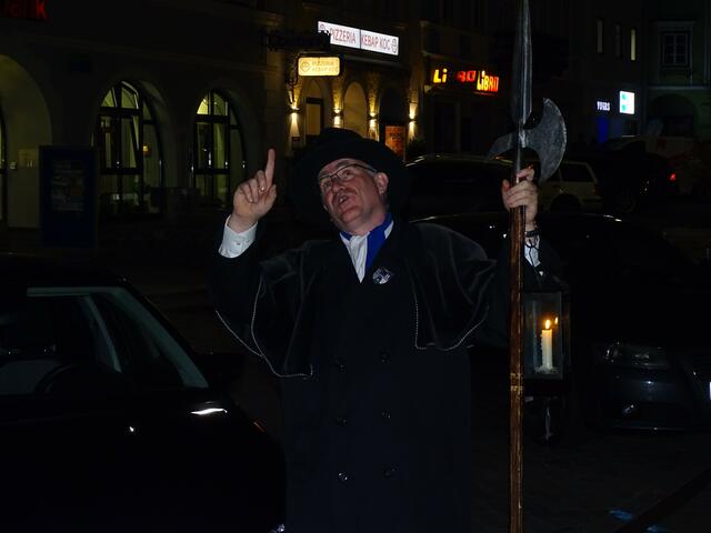 Nachtwächter Helmut Kos