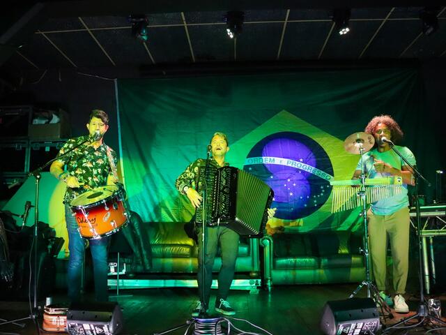 Derico Alves und seine Band  | Foto: Alejandra Ortiz