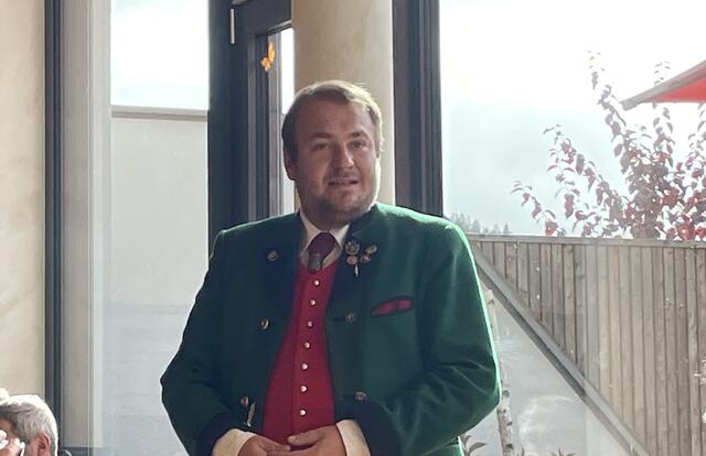 Obmann der TMK Lessach, Andreas Perner | Foto: Kameradschaft Lessach