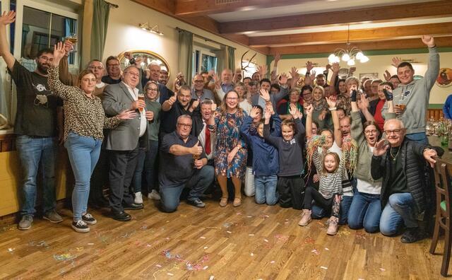 Silvia Pitzl, Heinrich Hareter und Michael Schmidt sicherten die Stichwahlen im Bezirk Neusiedl am See für die SPÖ. | Foto: SPÖ Bezirk Neusiedl am See
