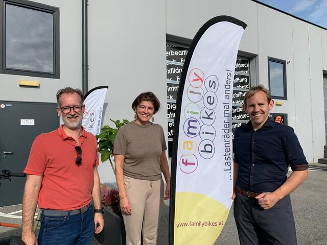 Clemens Wright, Elisabeth Götze und Georg Ecker. | Foto: Die Grünen NÖ