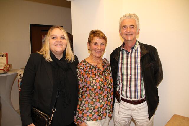 Begeisterte Gäste: Ernst Bliem, Antonia und Michaela (v. r.).