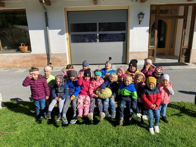 Große Freude: Der Gruppensieg im Bezirk Landeck ging an den Kindergarten Flirsch. | Foto: © privat