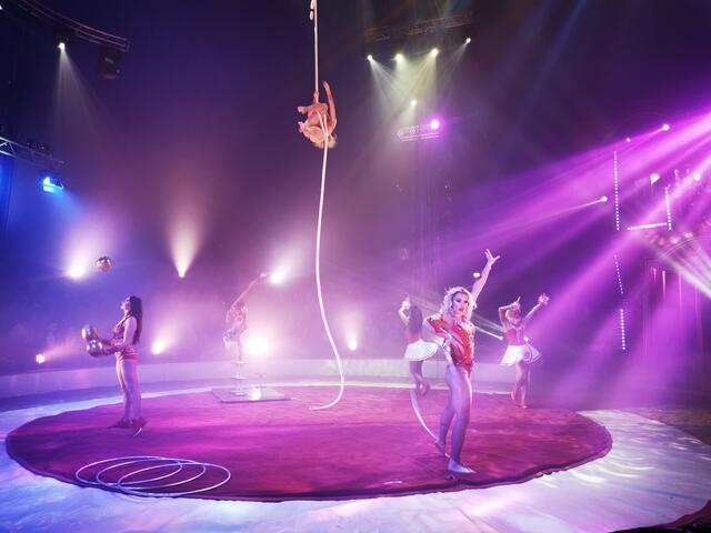 Zauberhafte Unterhaltung für Groß und Klein bietet die aktuelle Show des Circus Louis Knie, die noch bis 27. November in der Linzer Heizhausstraße zu erleben ist. | Foto: Ulrike Plank