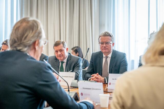 Besprechung einer vertiefenden Kooperation zwischen  dem Forschungsland Steiermark und der Universität "La Sapienza" in Rom | Foto: STG/Streibl