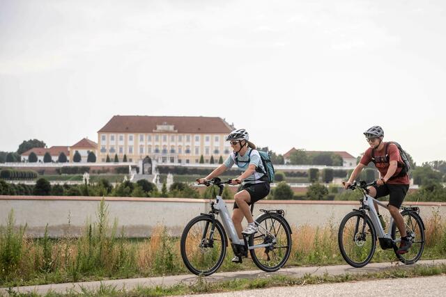 Rund um die Marchfeldschlösser soll das Radfahren attraktiver werden. | Foto: WVT/Erwin Haiden