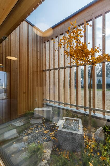 Plätze zum Innehalten und Gedenken – auch das bietet die Feuerbestattung Danubia für Angehörige. | Foto: Feuerbestattung Danubia