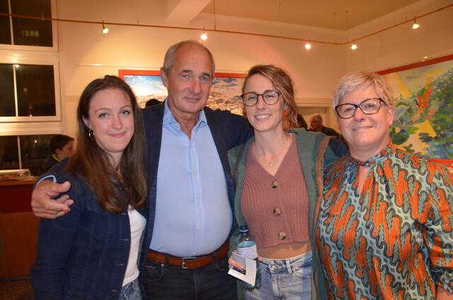 Christoph Stöberl mit Tanja Härting, Beatrix Arl und Barbara Lagger