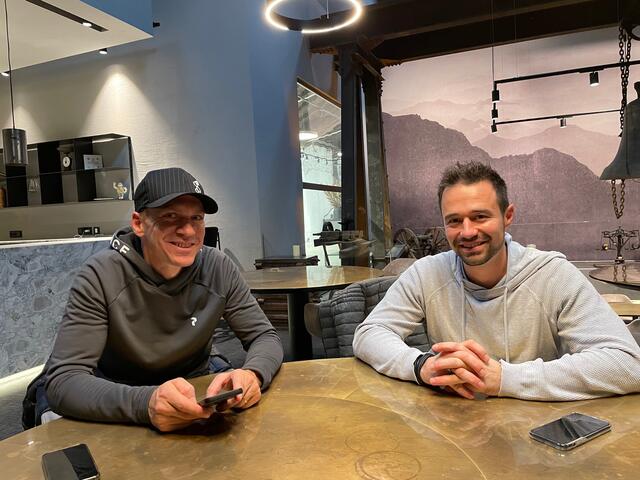 Andreas Senn mit seinem Küchenchef Christian Geisler. | Foto: Gertraud Kleemayr