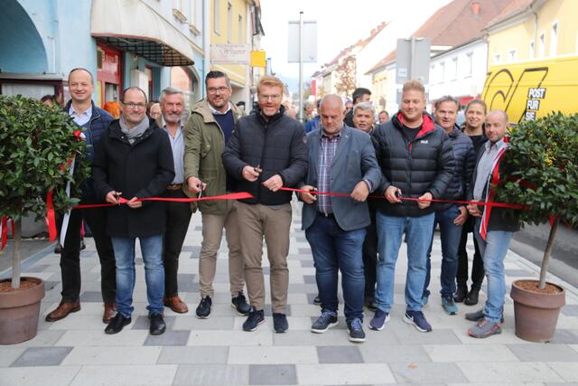 Die Sanierung der Herrengasse ist endlich abgeschlossen. | Foto: Stadtgemeinde Knittelfeld