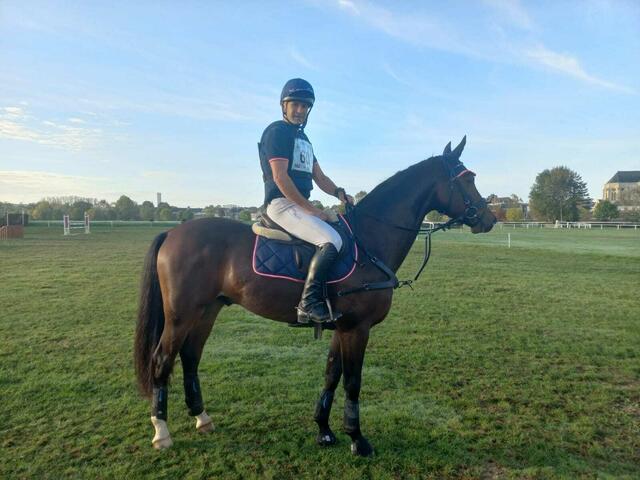 Daniel Dunst aus Reihen des HSV Feldbach RC Schloß Kornberg war Österreichs Vertreter in Frankreich.  | Foto: Lisa Held