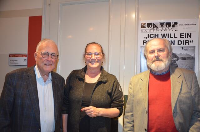 Kultur aktiv: Werner Malle, Bettina Golob,  Gerd Madritsch