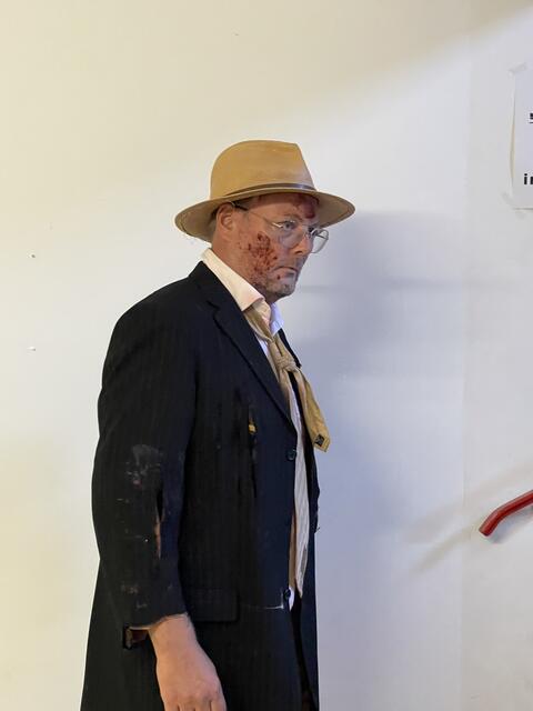 Wolfgang Haring vom Juko Köflach organisiert mit Stefan Waltensdorfer den "Exit". | Foto: Cescutti