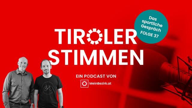Gerald Daringer (li.), österreichischer Rekordhalter im Eisschwimmen, zu Gast bei BezirksBlätter-Redakteur Thomas Geineder im TirolerStimmen-Podcast. | Foto: BB Tirol