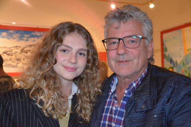 Marie Gasser und Papa Walter
