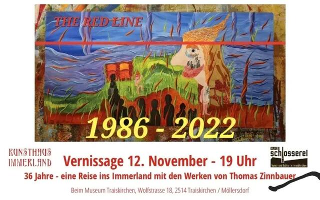 Vernissage im Immerland von Thomas Zinnbauer am 12. November 2022. | Foto: Zinnbauer