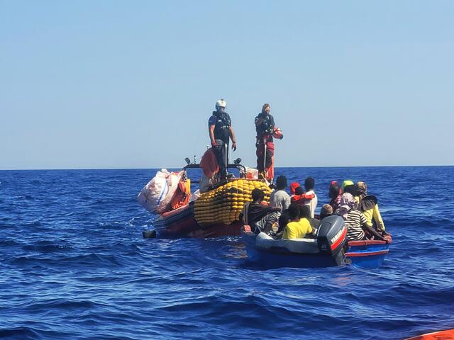 Rettungseinsatz im Mittelmeer 
 | Foto: SOS Mediterranee