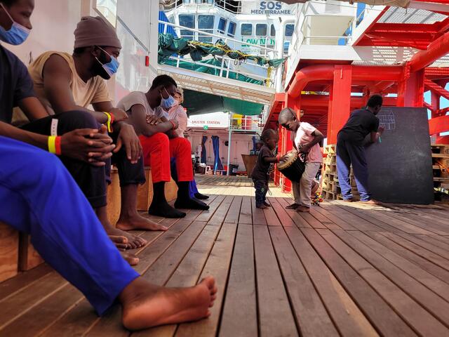 Rettungseinsatz im Mittelmeer  | Foto: SOS Mediterranee