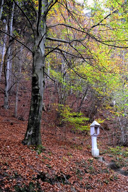 Zauberhafter Kreuzweg im Herbst