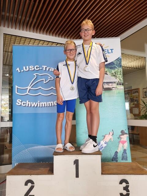 Erfolgreiche Jungs in Traun