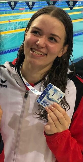 Vanessa Leirich ist Historisches gelungen. | Foto: Vienna Dolphins