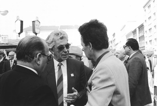 Karl Svoboda am Victor Adler Markt. | Foto: SPÖ Favoriten