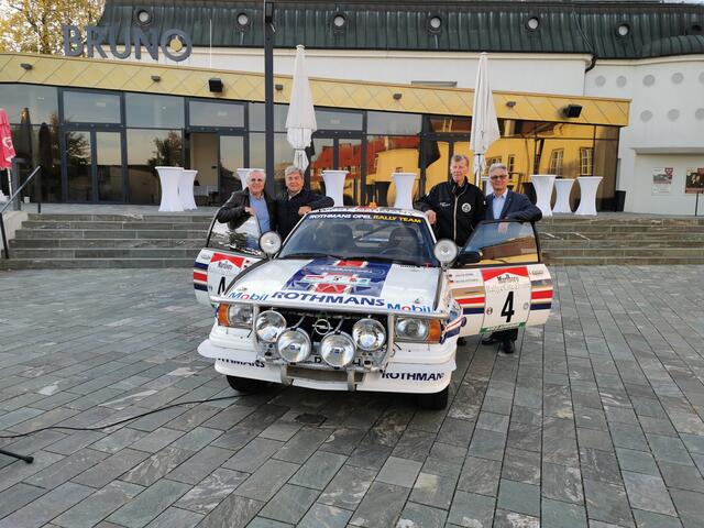 Peter Grohs, Christian Geistdörfer, Walter Röhrl und Robert Krickl (v.l.). | Foto: ÖMVC/Krickl