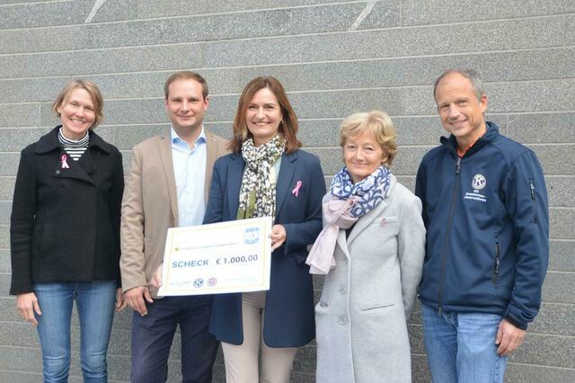 Gerburg Güttler, Gerald Nussbichler, Maria Sauer, Dr. Margarita Santer, Dr. Stephan Scheuba. (v. l. ) | Foto: Soroptimist International Grieskirchen