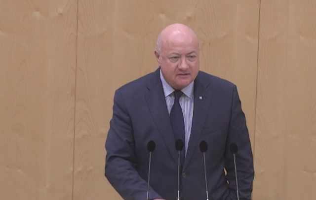 Christian Stocker (ÖVP) sprach von Vorverurteilung. | Foto: parlament.gv.at