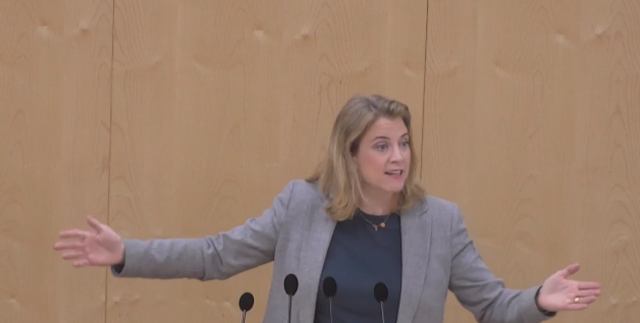 NEOS-Chefin Beate Meinl-Reisinger: Vertrauen ist im Keller. | Foto: parlament.gv.at