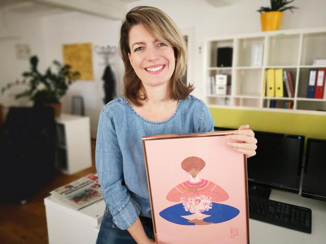 Illustratorin und Künstlerin Christina Richtsfeld | Foto: Verein Co.Working Neumarkt