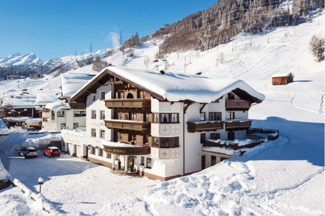 Das Hotel Garni Landhaus Strolz in St. Anton am Arlberg holte im Gesamtranking den 12. Platz. | Foto: Hotel Garni Landhaus Strolz