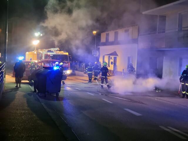 Feuerwehreinsatz in der Bad Ischler Grazerstraße. | Foto: ff-badischl.at