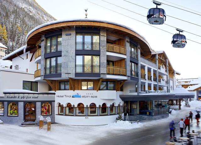 Das Hotel Tirol****alpin spa Ischgl holte im Gesamtranking den 16. Platz. | Foto: Hotel Tirol****alpin spa Ischgl