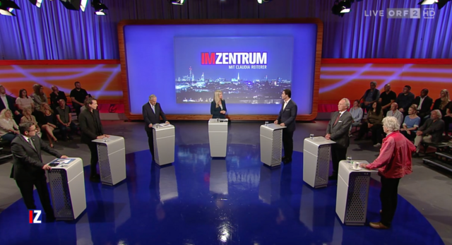 Die Runde der Kandidaten | Foto: ORF