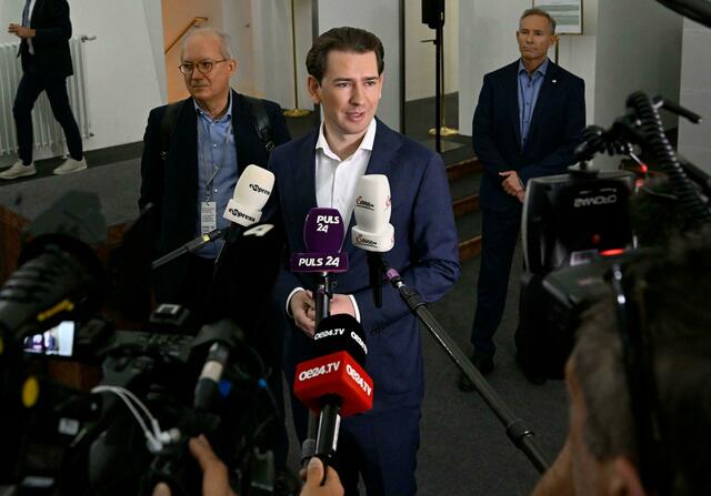 Am Mittwoch wurde Ex-Kanzler Sebastian kurz im ÖVP-Korruptions-U-Ausschuss befragt – viel Neues kam dabei nicht heraus. | Foto: HELMUT FOHRINGER / APA / picturedesk.com