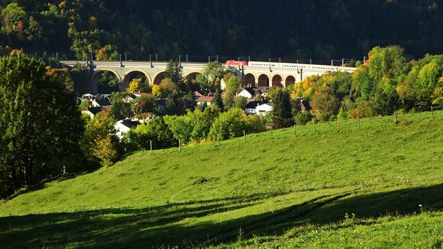 Payerbach, Semmeringbahn, Schwarza-Viadukt | Foto: Silvia Plischek